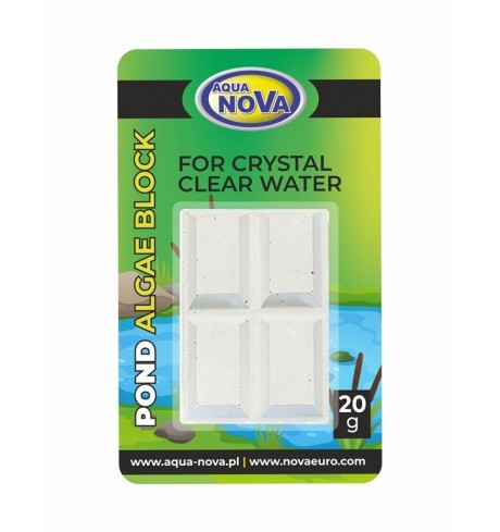 Aqua Nova POND ALGAE BLOCK tabletės tvenkiniams nuo dumblių